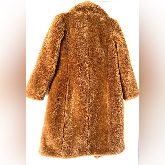 Avec Les Filles Oversize Luxe Faux Fur Longline Coat - Picture 7 of 8